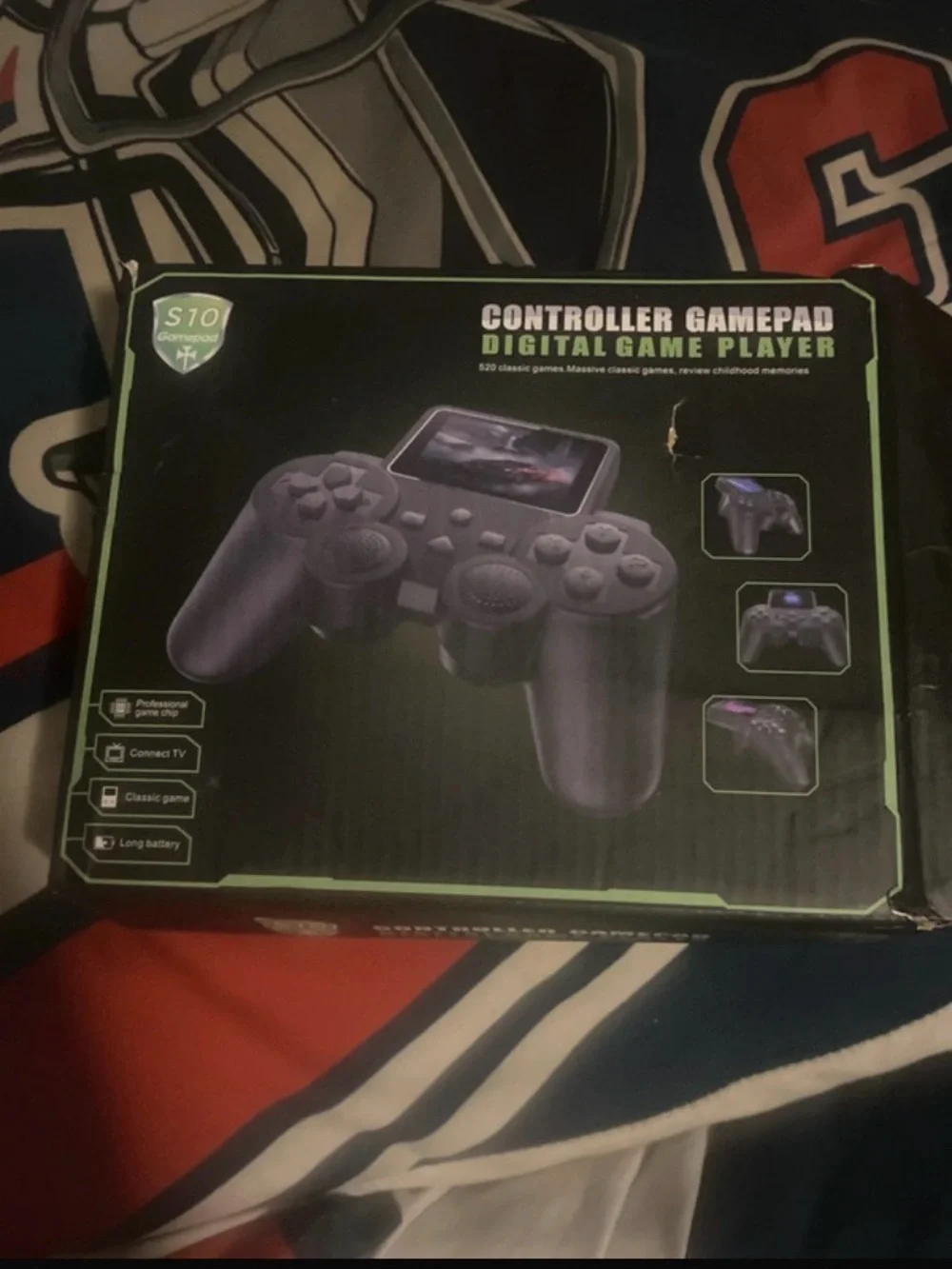 Controller Gamepad Digital Game Player - Black